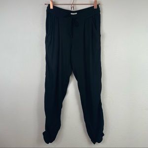 Aritzia | Azure Skies Black Los Feliz Jogger Pants